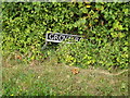 TM1585 : Grove Road sign by Geographer