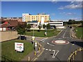 SJ8544 : Royal Stoke University Hospital: view from the bridge (2) by Jonathan Hutchins