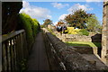 Path leading to Station Road, Shepley