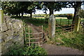 Stile on Stretch Gate towards Shelley