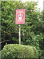 TM1485 : The Gissing Crown Public House sign by Geographer