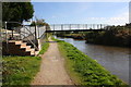 SP3591 : Footbridge over Coventry Canal near Villiers Street by Roger Templeman