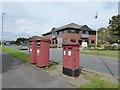 Postboxes on Festival Park