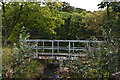 A footbridge by the Hag reservoir