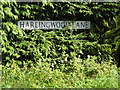 Harlingwood Lane sign