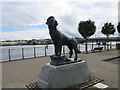 Statue of Bamse, Wharf Street, Montrose