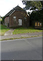 Derelict village hall, Stone Street