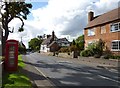 Telephone box on Inkberrow High Street