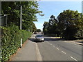 TM0495 : B1077 Connaught Road, Attleborough by Geographer