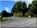 Junction of Henllys Way and Henllys Lane, Cwmbran