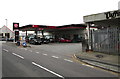 SH7401 : Texaco filling station, Machynlleth by Jaggery