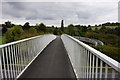 Footbridge over the A617 at Pleasley