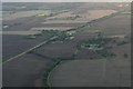 Stewton and disused railway: aerial 2016