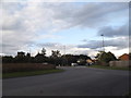 Roundabout on Lockfield Drive, St John