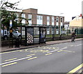 TA Centre bus stop and shelter, Cheltenham