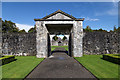 M8504 : The entrance gates, Portumna Castle by David P Howard