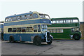 Southend Corporation bus at Labworth Park, Canvey
