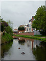 Canal approaching Kidderminster town centre, Worcestershire