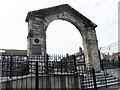 Archway of the former Linen Hall