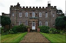 TF3472 : Somersby Manor House, said to be designed by Sir John Vanbrugh 1722 by Michael Garlick