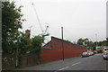 Side wall of building at junction of Harold Terrace and Cardigan Road