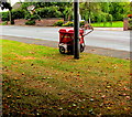 Royal Mail delivery trolley, Audlem Road, Nantwich