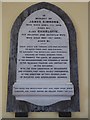 St Stephen, Shottermill: memorial (iv)