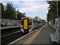 Train passing through Gipsy Hill station