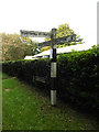 TM1690 : Signpost & Carr Lane sign by Geographer
