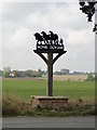 TM2165 : Monk Soham village sign by Adrian S Pye