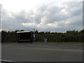 New bus shelter on Island Road, Hersden