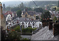 Llangollen town centre in Denbighshire