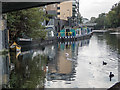 Under the Bridge, Regents Canal, City Road Basin, Islington, london