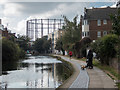 Gas Holder, Regents Canal, London