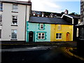 Yellows and greens in  Chapel Square, Aberdovey