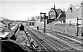 Towards Wolverhampton on Stour Valley line at Harborne Junction, 1950