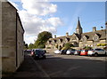 View to the almshouses