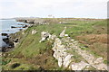 SH2676 : The Anglesey Coastal Path approaching Gromlech by Jeff Buck