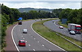 M58 motorway towards junction 4