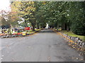 Entrance to Waltonwrays Cemetery - Carleton Road