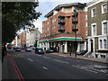 Flats over a petrol station