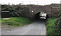 SN6095 : Low railway bridge, Aberdovey by Jaggery