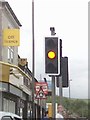 UK Amber Traffic Light Signal