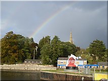 SX9291 : Rainbow over the River Exe by David Smith