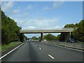 Minor road crossing A449 west of Kingcoed