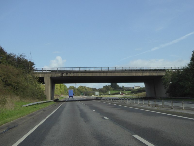 A40 bridge over A449 © David Smith cc-by-sa/2.0 :: Geograph Britain and ...