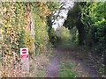 Footpath from Church Road, Little Leigh to Bridge 204 on the Trent and Mersey Canal