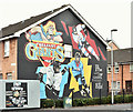 Belfast Giants mural, Belfast - October 2016(1)