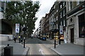 View up Hatton Garden from Holborn Circus