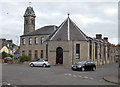 Kincardine - impressive building with clock tower